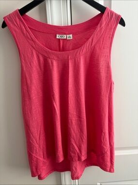 Cato Bright Pink Scoop Neck Tank Top
